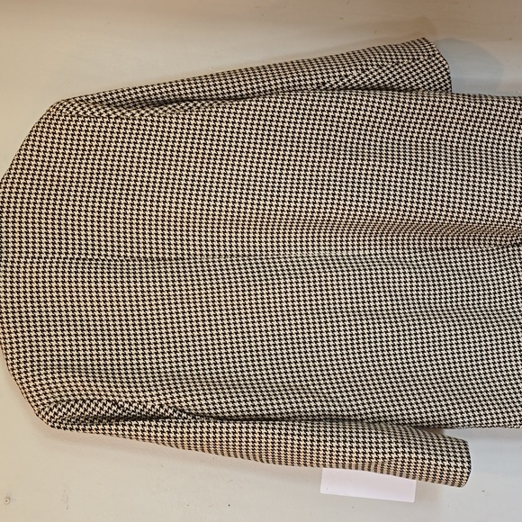 A New Day Houndstooth Print Dress Coat - Picture 6 of 8